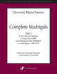 Complete Madrigals, Part 3 Study Scores sheet music cover